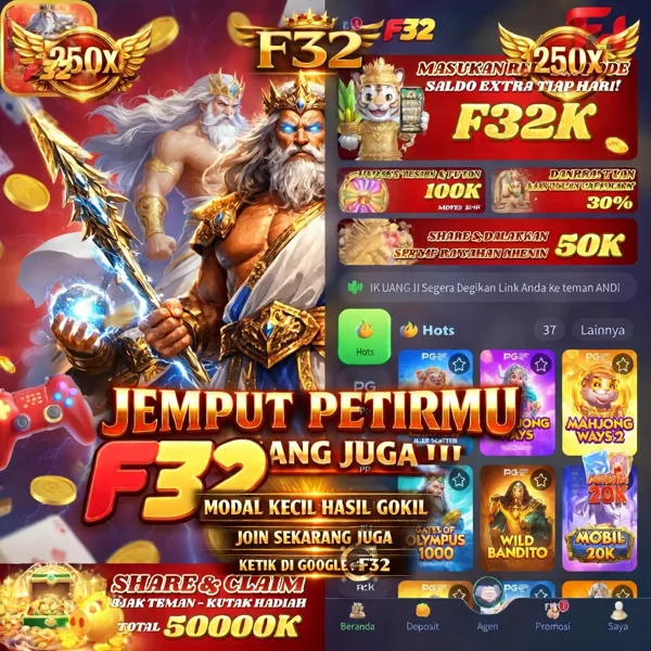 F32 WD Cepat DANA OVO GoPay